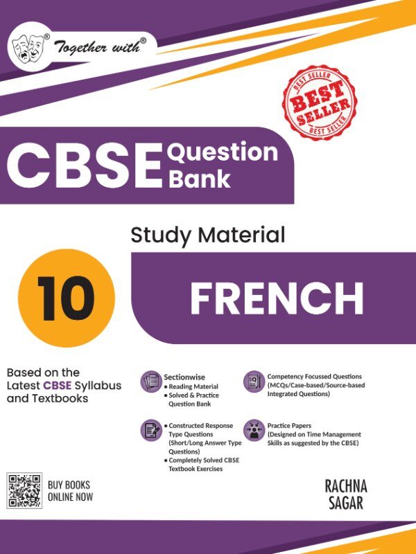 Rachna Sagar Together with CBSE Question Bank Class 10 French 2025-26