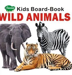 Manoj Kids Board Book Wild Animals