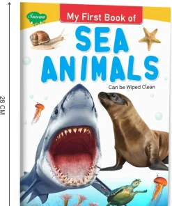 Manoj Can Be Wiped Clean Books Series My First Book of Sea Animals