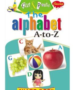Manoj Cut & Past the Alphabet A to Z Chart Book