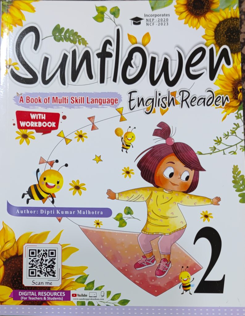 Sandeep Sunflower A Book of Multi Skill Language English Reader 2