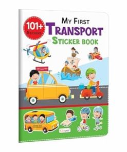 Gowoo My First Transport Sticker Book (101+Stickers)