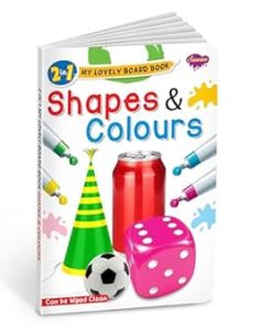 Manoj 2 IN 1 My Lovely Board Book Shapes and Colours