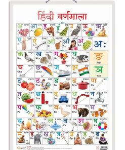 Gowoo Hard Lamination Educational Charts Hindi Varnmala
