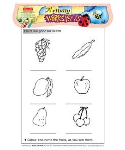 Scholar Hub Concept Development Worksheet Fruits