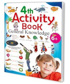 Manoj 4th Activity Book General Knowledge Age 6+