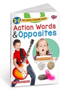 Manoj 2 IN 1 My Lovely Board Book Action Words and Opposites