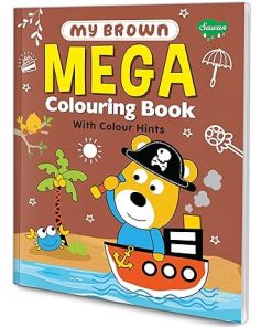 Manoj My BROWN Mega Colouring Book