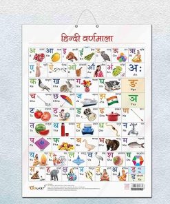 Gowoo Laminated Charts ( Glossy Lamination ) Hindi Varnmala