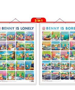Gowoo 2 in 1 Benny Stories Chart ( Benny is Bored & Benny is Lonely )
