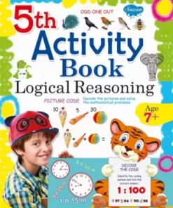 Manoj 5th Activity Book Logical Reasoning Age 7+