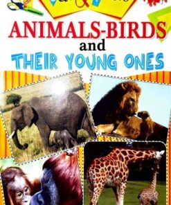 Manoj Cut & Past Animals Birds and Their Young Ones Chart Book