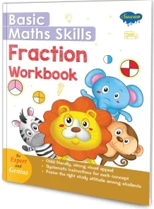 Manoj Basic Maths Skills Fraction Workbook