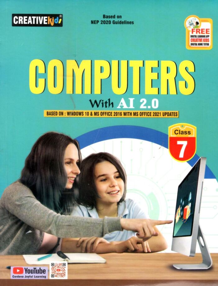 Creative Kids Computers With AI 2.0 for Class 7