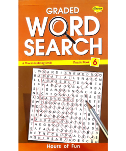 Manoj Graded Word Search Puzzle Book 6