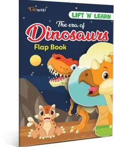 Gowoo Lift N Learn the Era of Dinosaurs (Flap Book)
