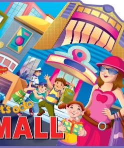 Manoj Let's Go To Mall (Eva Binding Die Cut Shape Book)