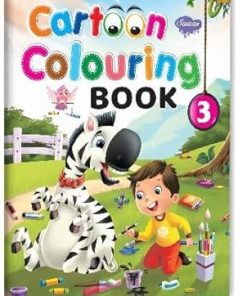 Manoj Cartoon Colouring Book 3