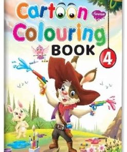 Manoj Cartoon Colouring Book 4