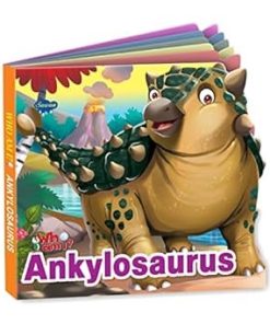 Manoj Who Am I ? Ankylosaurus (Dinosaurs Die Cut Shape Board Book)