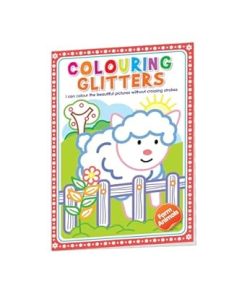 Hello Book Colouring Glitters Farm Animals (I Can Colour the Beautiful Pictures Without Crossing Strokes)