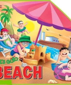 Manoj Let's Go To Beach (Eva Binding Die Cut Shape Book)
