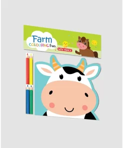 Hello Book Farm Colouring Fun with Pencil