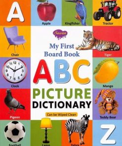 Manoj My First Board Book ABC Picture Dictionary (Can be Wiped Clean)