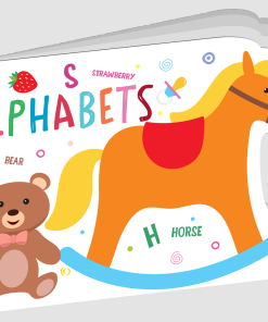 Hello Book My First Alphabets (Die Cut Board Book)