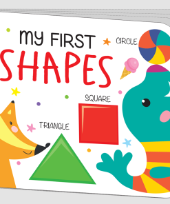 Hello Book My First Shapes (Die Cut Board Book)