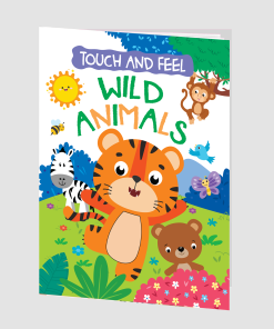 Hello Book Touch and Feel Wild Animals (Board Book)