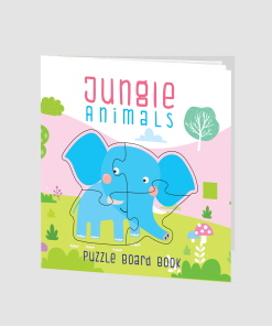 Hello Book Jungles Animals Puzzle Board Book