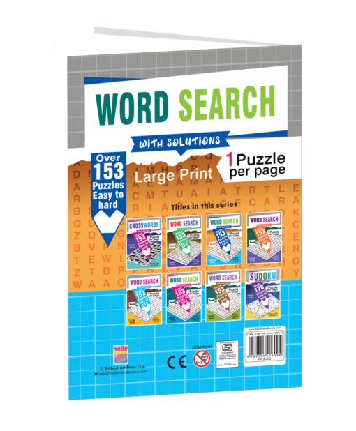 Wearch Books Hello Book Word Search with Solutions Book 2 (Over 150+ Puzzles Easy to ...