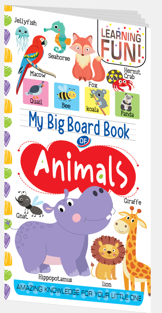 Hello Book My Big Board Book of Animals