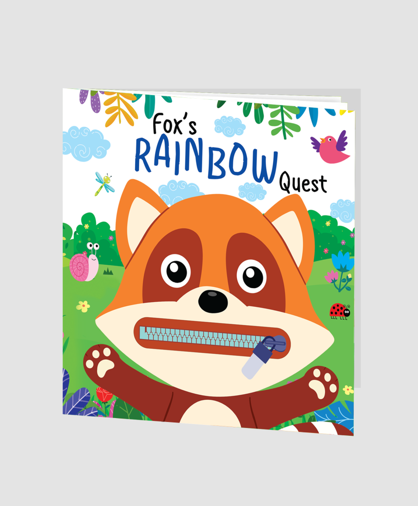 Hello Book Fox's Rainbow Quest Zip it Up