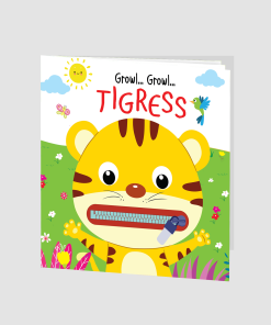 Hello Book Growl Growl Tigress Zip it Up