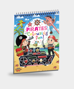Hello Book Pirates Colouring Fun