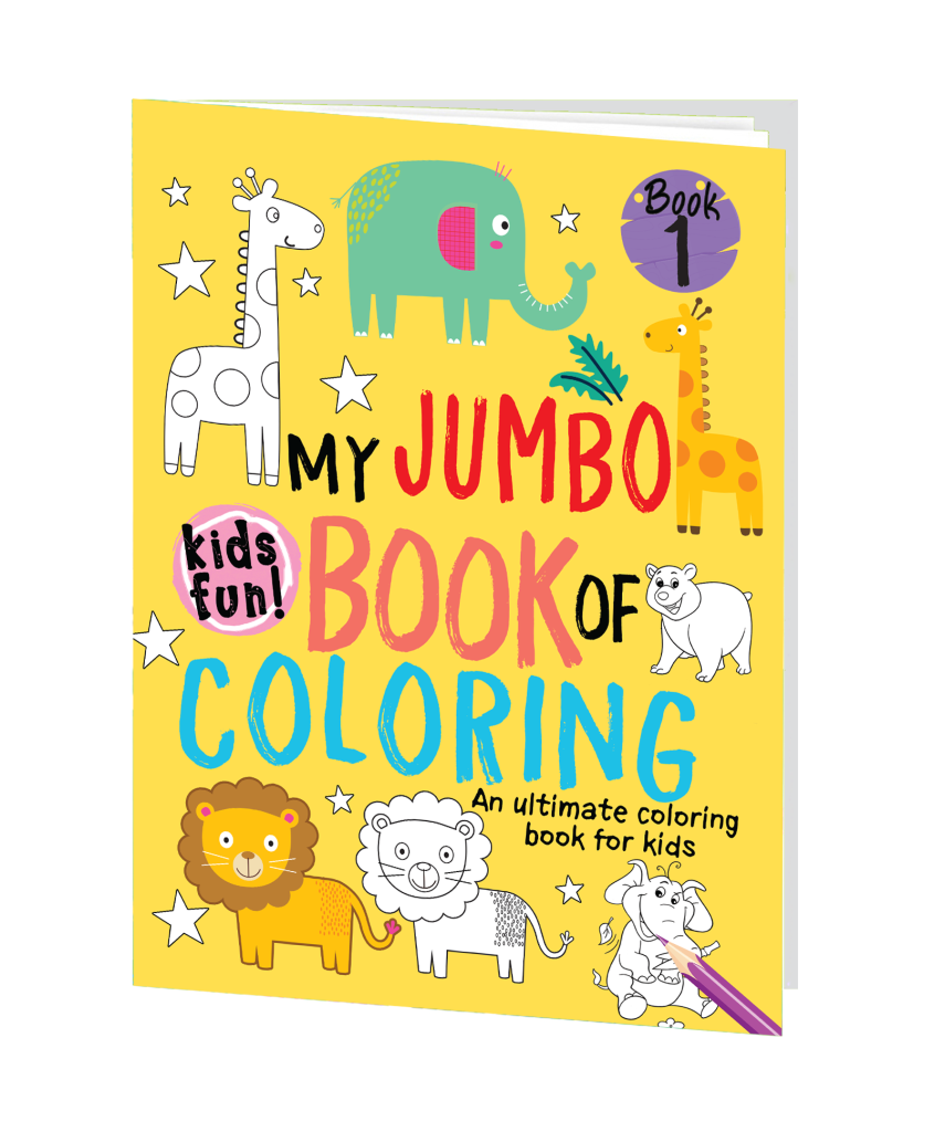 Hello Book My Jumbo Book of Colouring 1