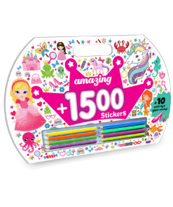 Hello Book Amazing 1500+ Stickers & Activities (Princess)