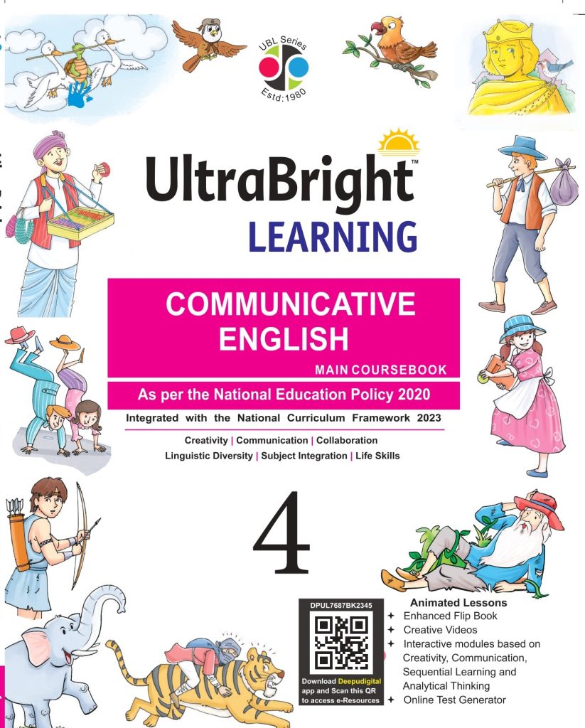 Deepu Ultra Bright Learning Communicative English Class 4