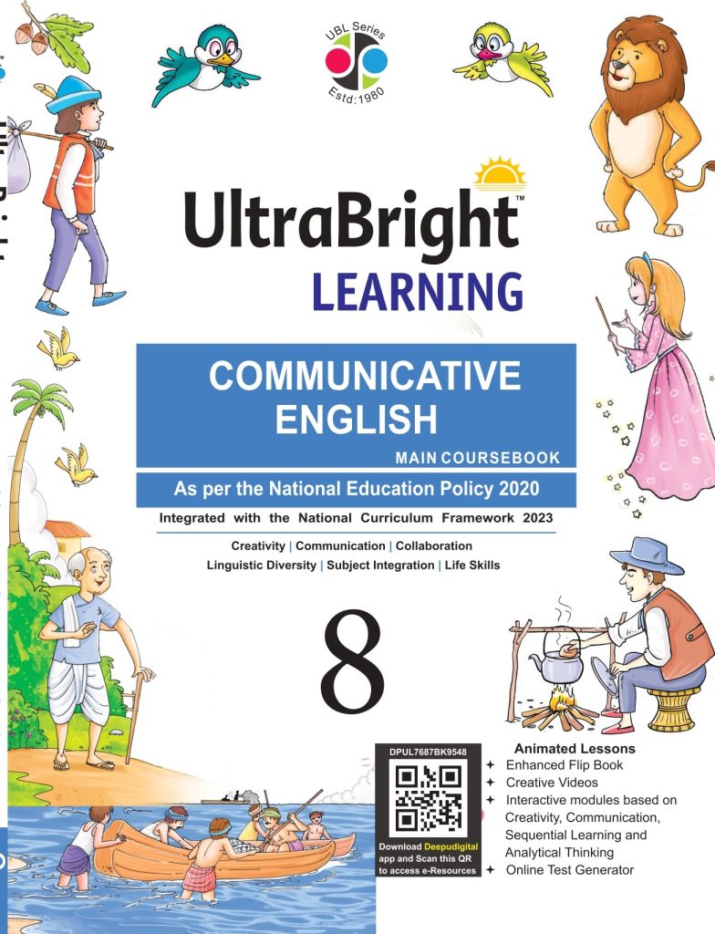Deepu Ultra Bright Learning Communicative English Class 8
