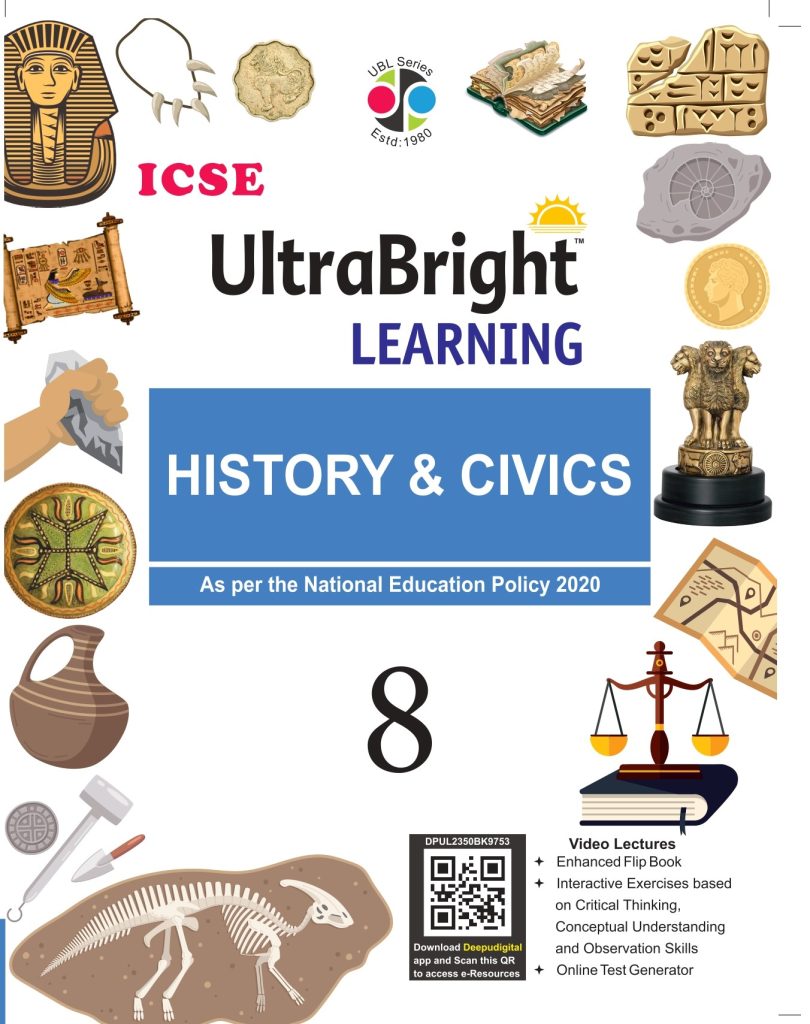 Deepu ICSE Ultra Bright Learning History & Civics Class 8