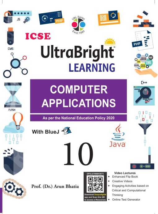 Deepu ICSE Ultra Bright Learning Computer Application Class 10 (JAVA ...