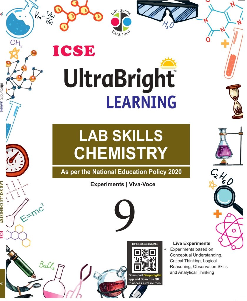 Deepu ICSE Ultra Bright Learning Lab Skills Chemistry Class 9