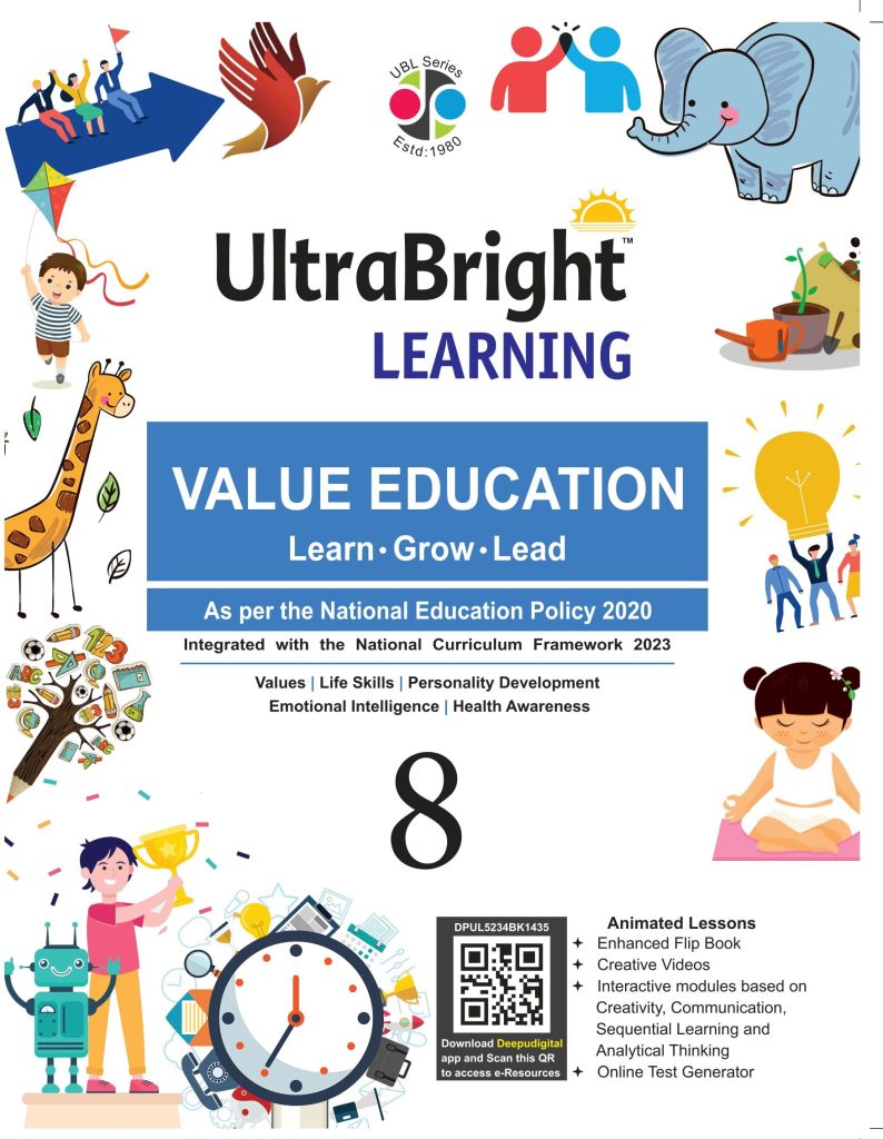 Deepu Ultra Bright Learning Value Education Class 8