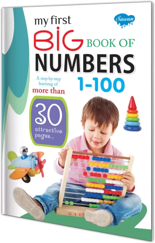 Manoj My First Big Book of Numbers 1-100 - Malik Booksellers & Stationers