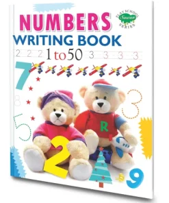 Manoj Numbers Writing Book 1 to 50