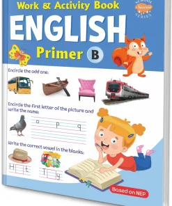 Manoj Work & Activity Book English Prime B