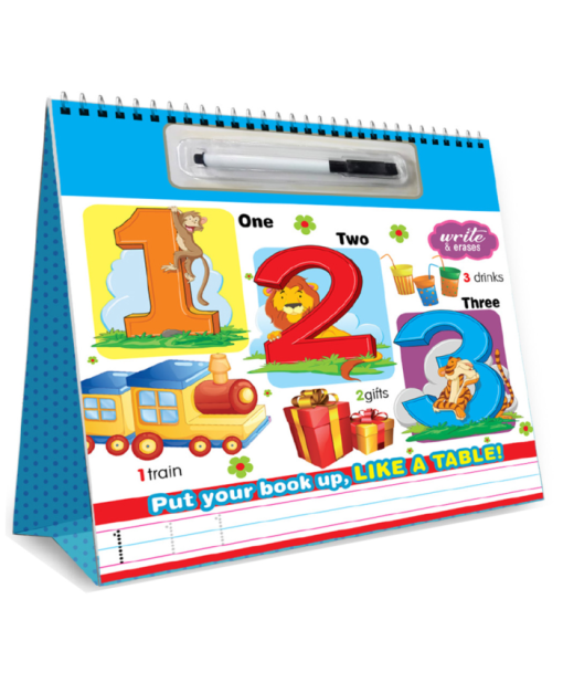 Hello Book 1 2 3 Activity Flip Chart (Wipe & Clean Flip Chart) - Malik ...