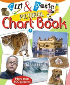 Manoj Cut & Paste Big Picture Pictorial Chart Book 3 (More Than 300 Picture)
